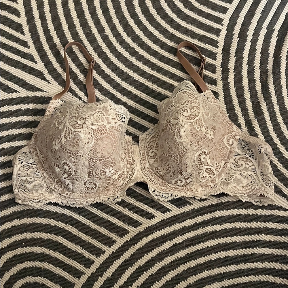 Third Love Lace Underwire Bra - Cream